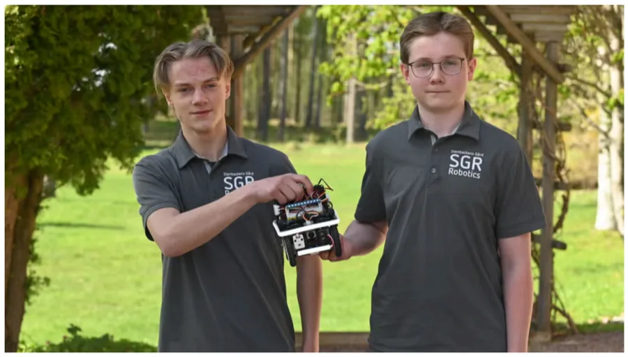 The Stenbackens Gård Robotik team