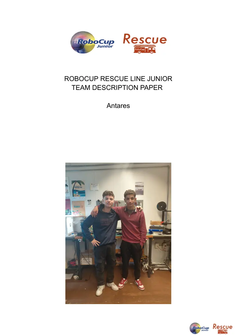 Antares — Team description paper, page 1 of 17
