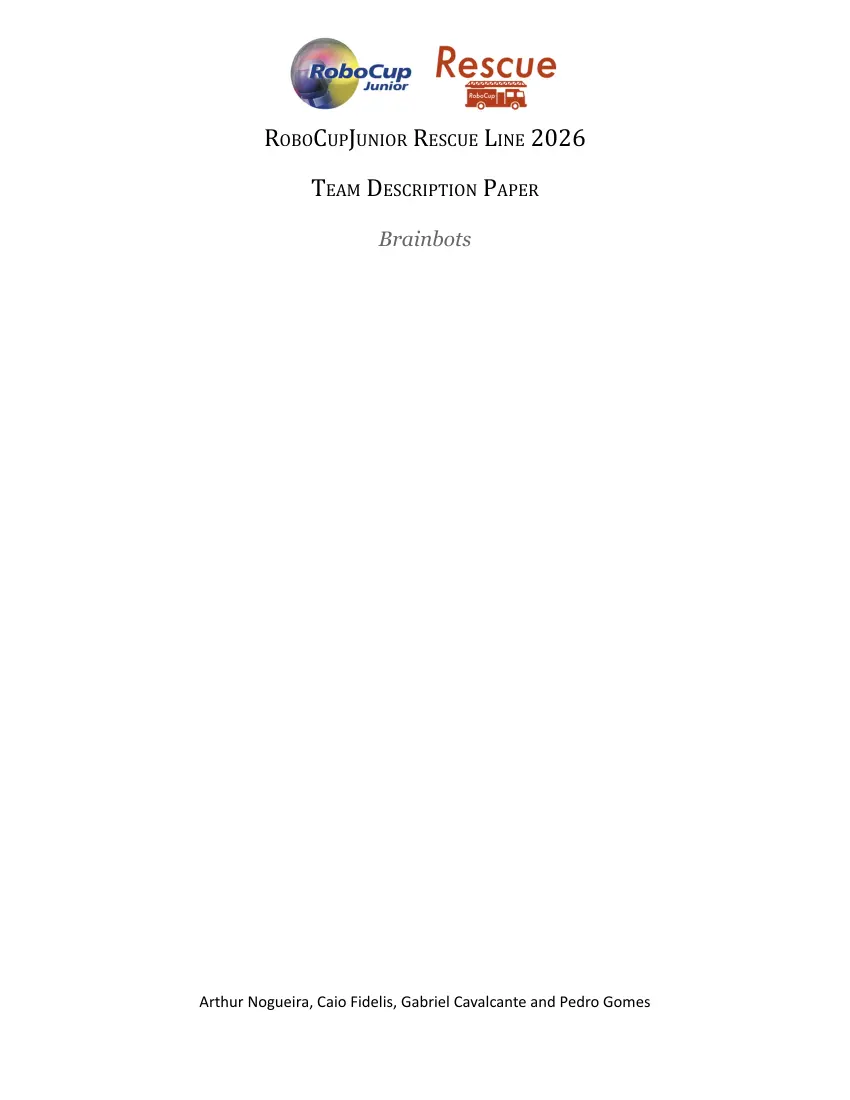 Brainbots — Team description paper, page 1 of 12