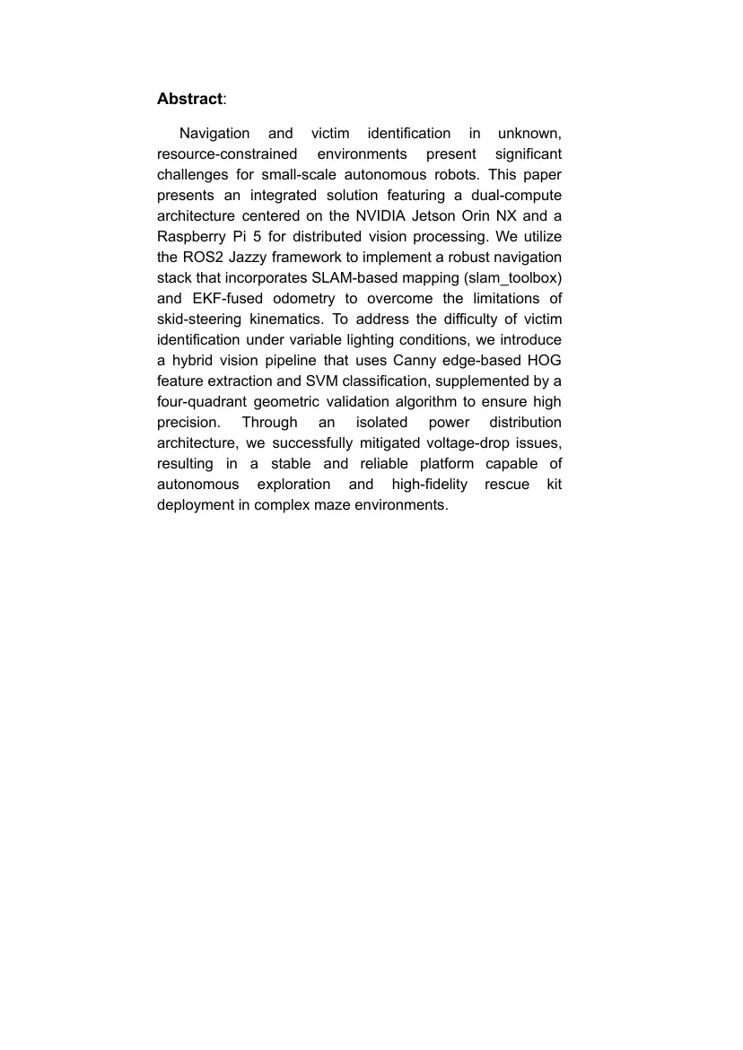 Flying Pig — Team description paper, page 2 of 20