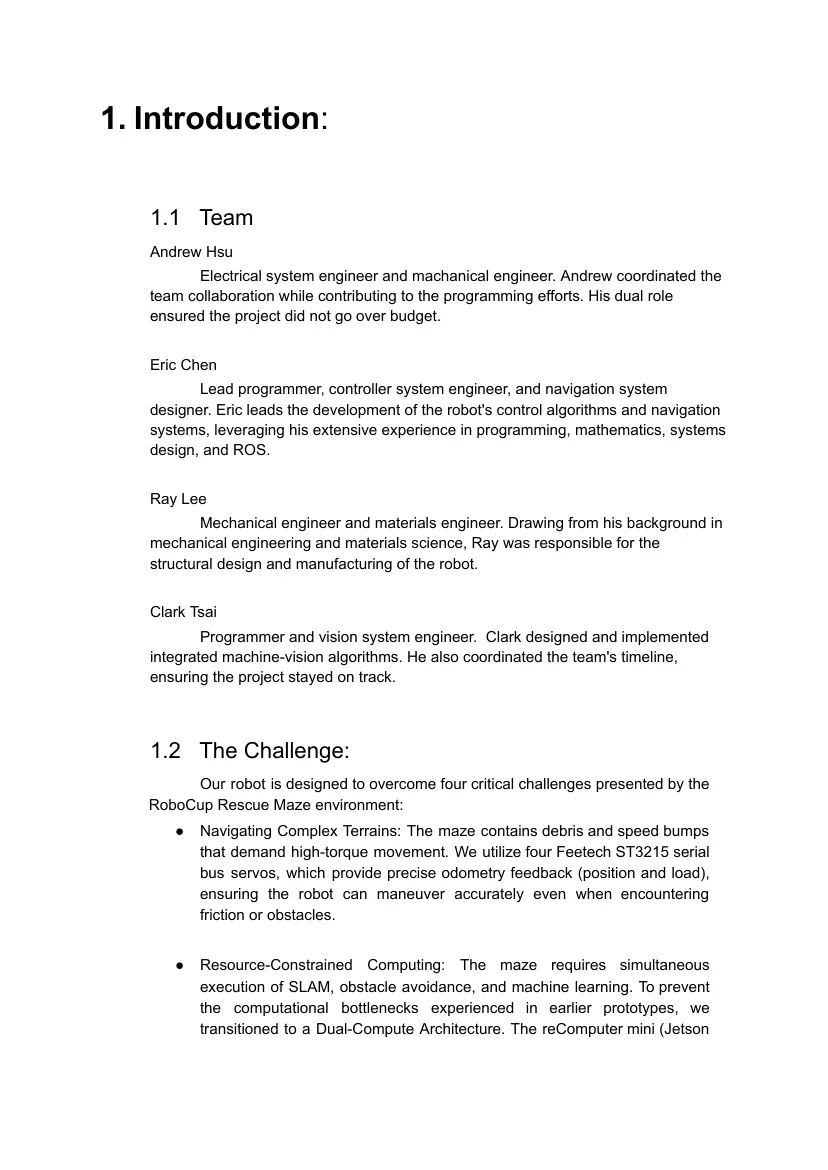 Flying Pig — Team description paper, page 3 of 20