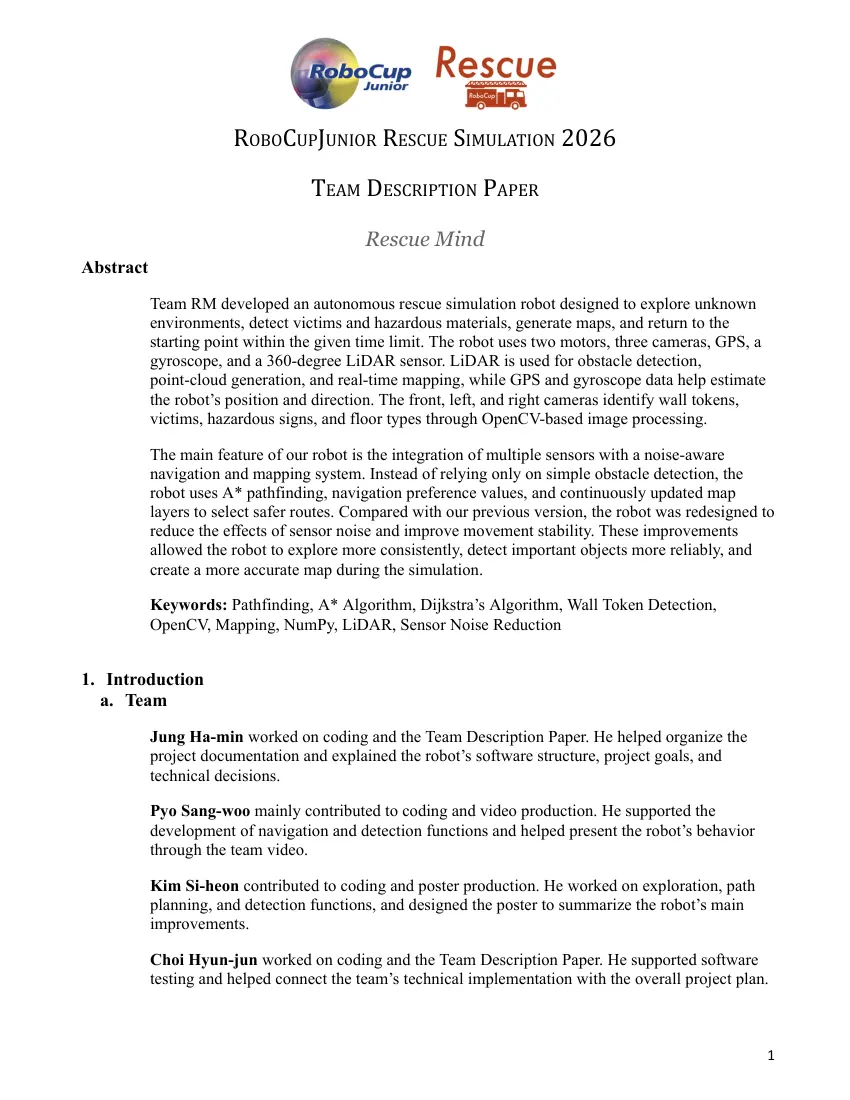 learnsteam — Team description paper, page 1 of 10